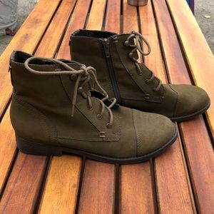 Madden Girl ankle boots.